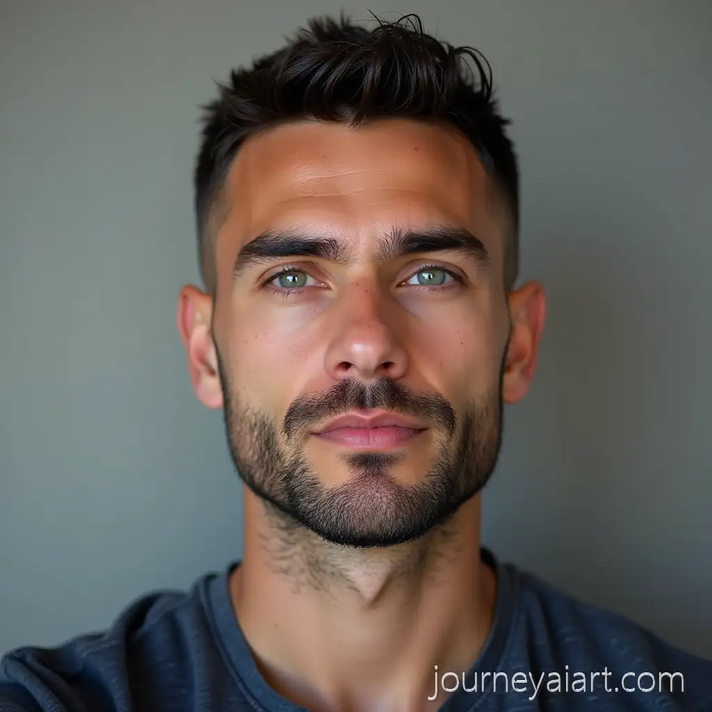 Portrait-of-a-35YearOld-Italian-Man-with-Athletic-Build-and-Wolfcut-Hairstyle
