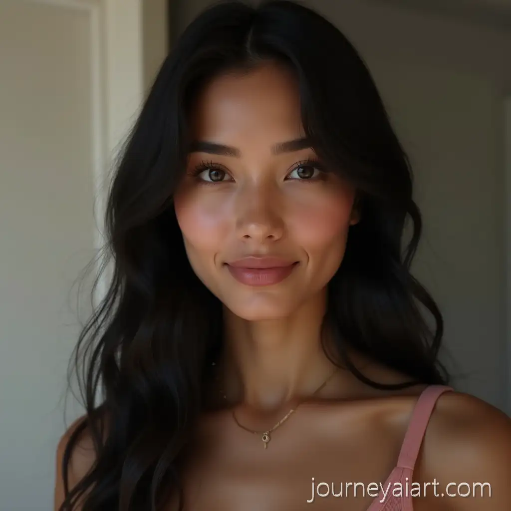 Candid-Indoor-Portrait-ofPhotorealistic-Portrait-of-Woman-a-Tall-Woman-with-Natural-Features-and-Soft-Lighting