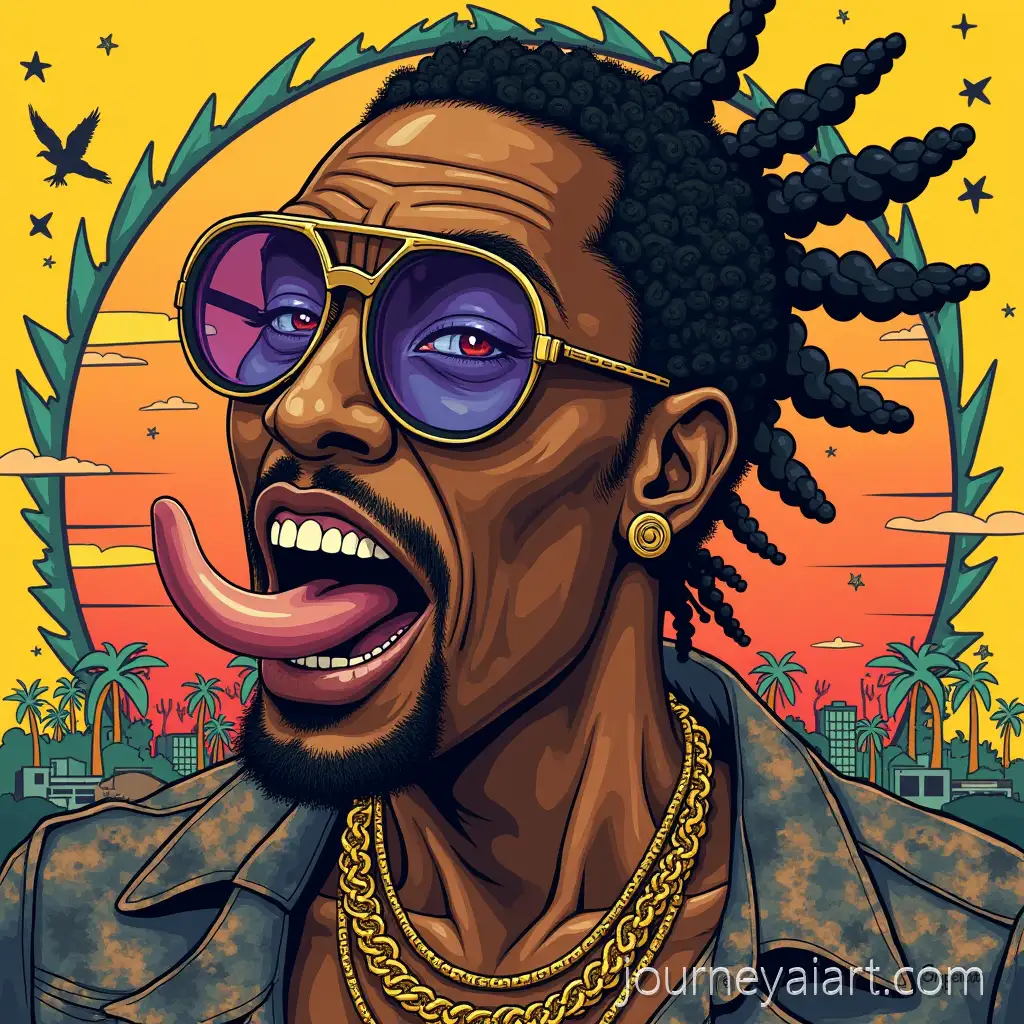 Vibrant-Brazilian-Phonk-Art-with-Urban-Elements-and-Bold-Colors