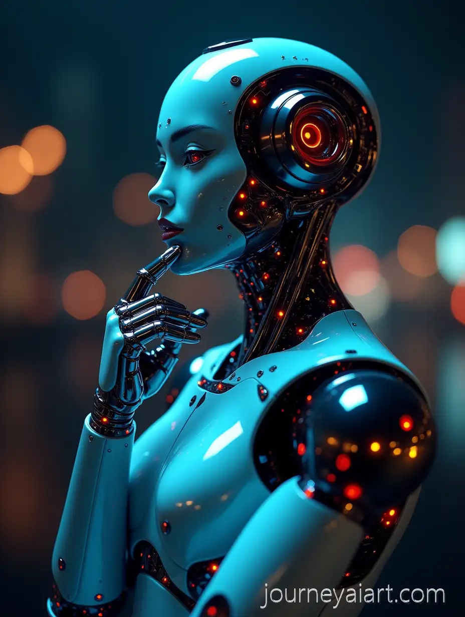 Futuristic-Humanoid-Robot-with-Neon-Circuits-in-ThinkingFuturistic-Humanoid-Robot-AI-Pose