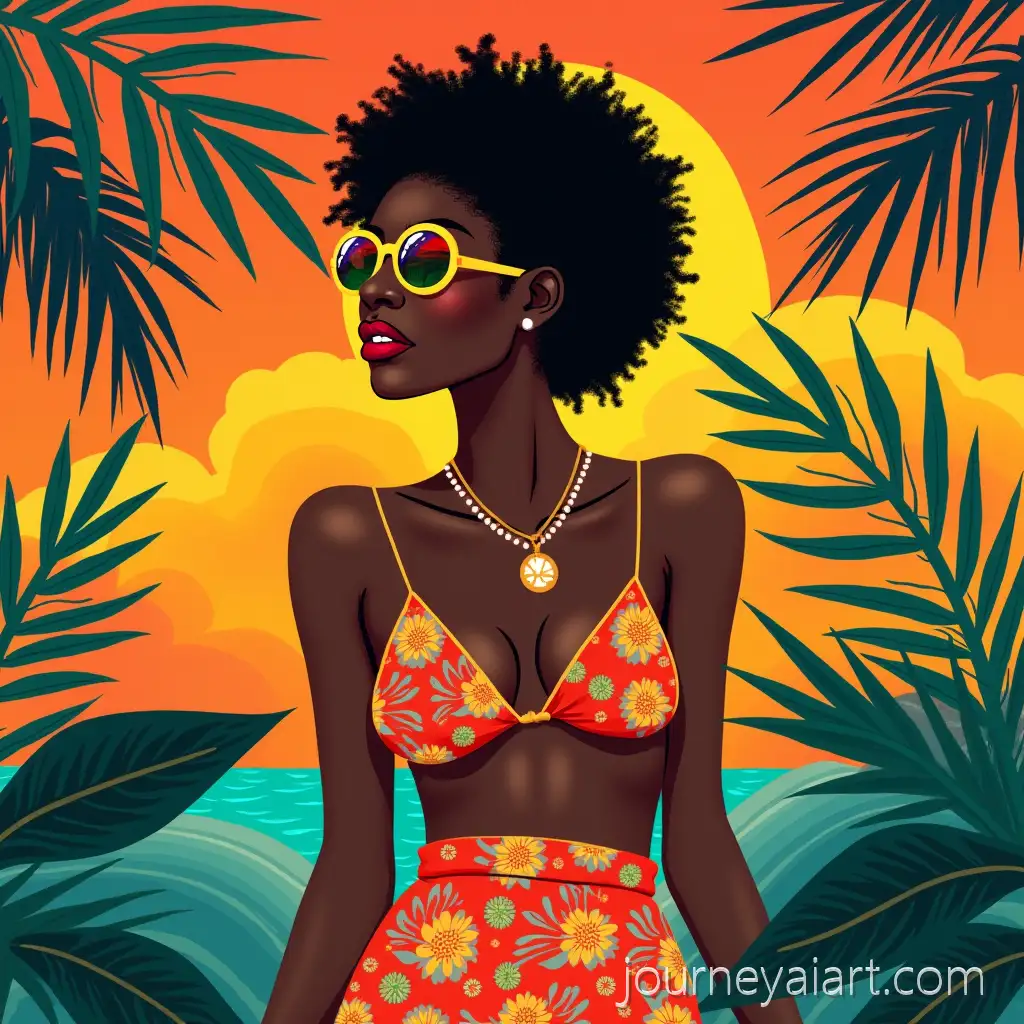 Afrobeat-Artist-Album-Cover-withAfrobeat-Artist-Album-Cover-Tropical-Summer-Lounge-Vibe