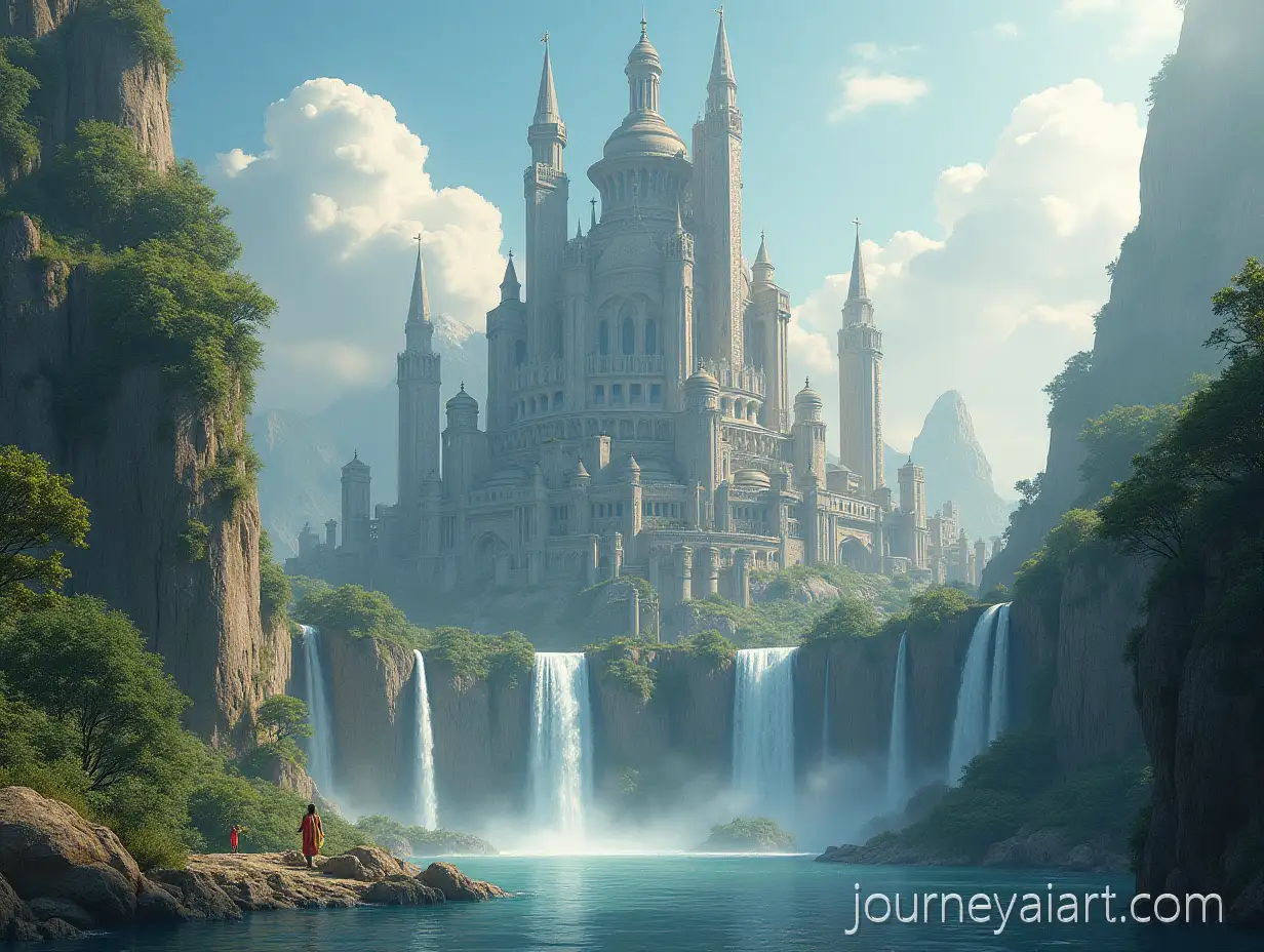 Futuristic-Celestial-City-with-Waterfalls-and-Palaces