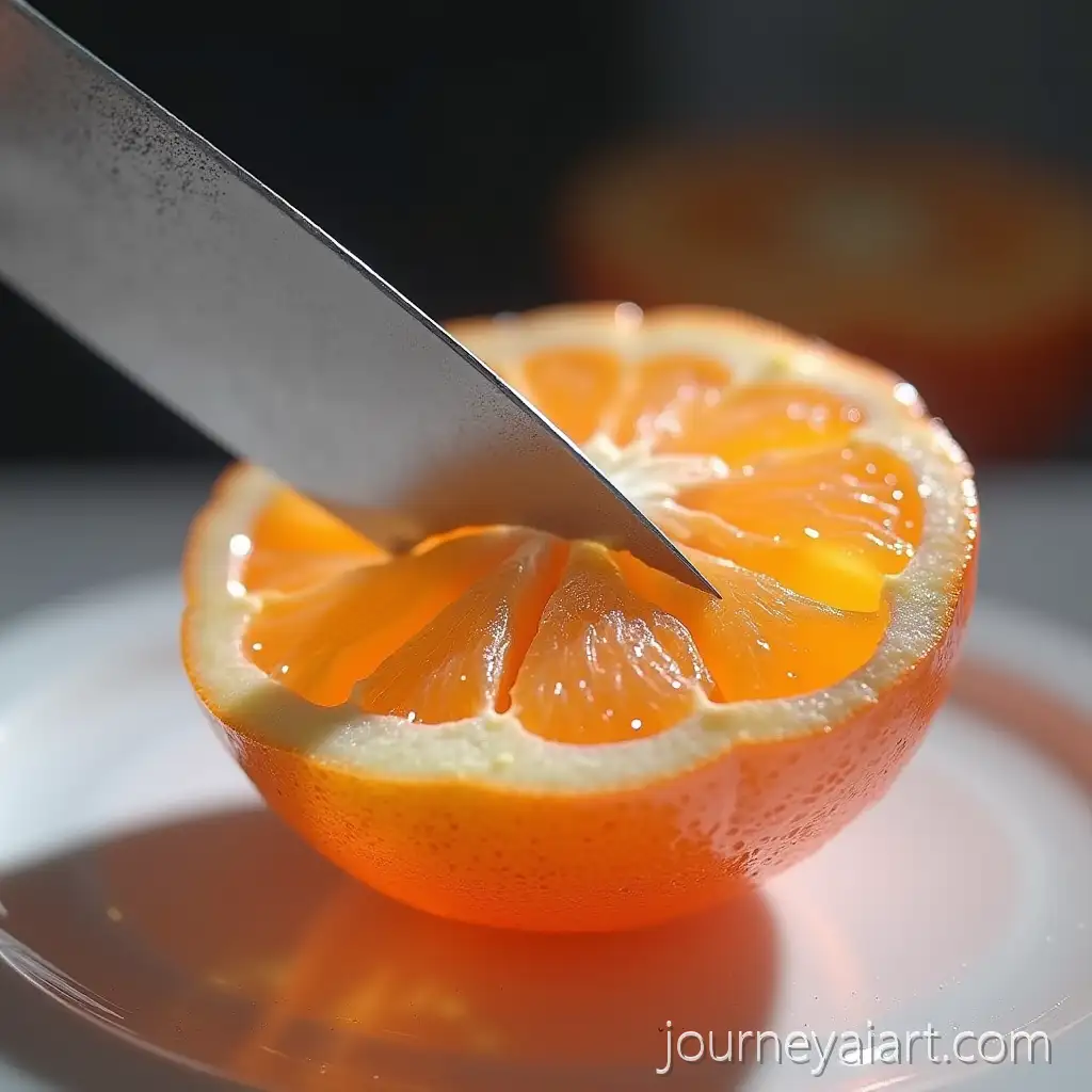 Hyperdetailed-ASMR-Video-of-a-Knife-CuttingKnife-Cutting-Surreal-Fruit-Surreal-GlassLike-Fruit