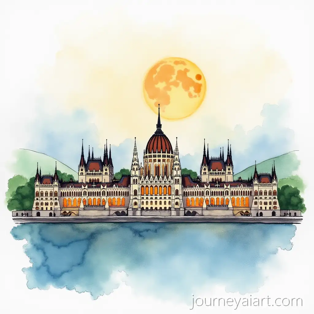 Watercolor-Artistic-Interpretation-of-Budapest