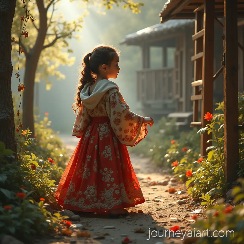 Female-University-Lecturer-Performing-Chemistry-Experiments-with-a-Child