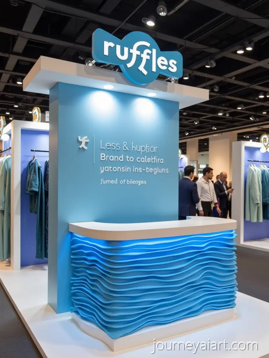 Modern-Exhibition-Stand-Design-for-Ruffles-Brand-with-Blue-and-Wavy-Elements