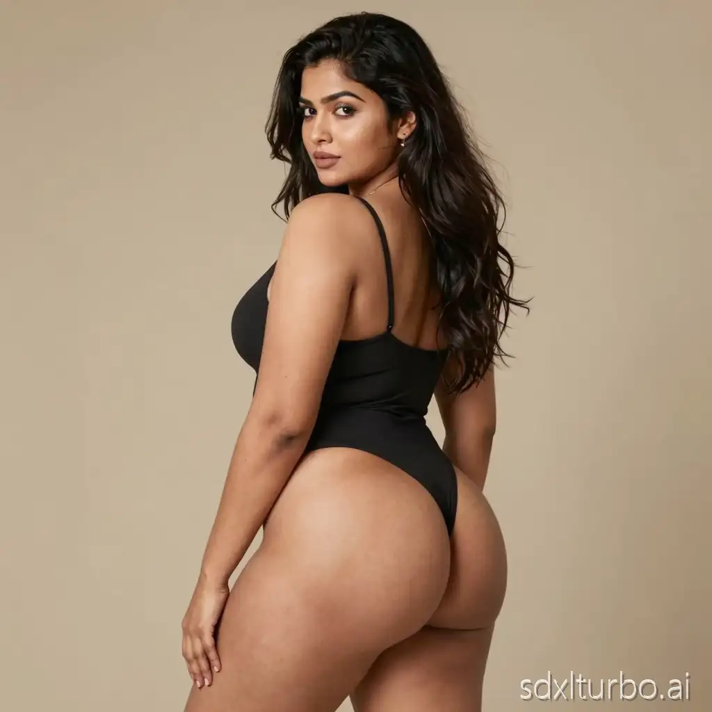 a desi sensual curvy chubby indian woman