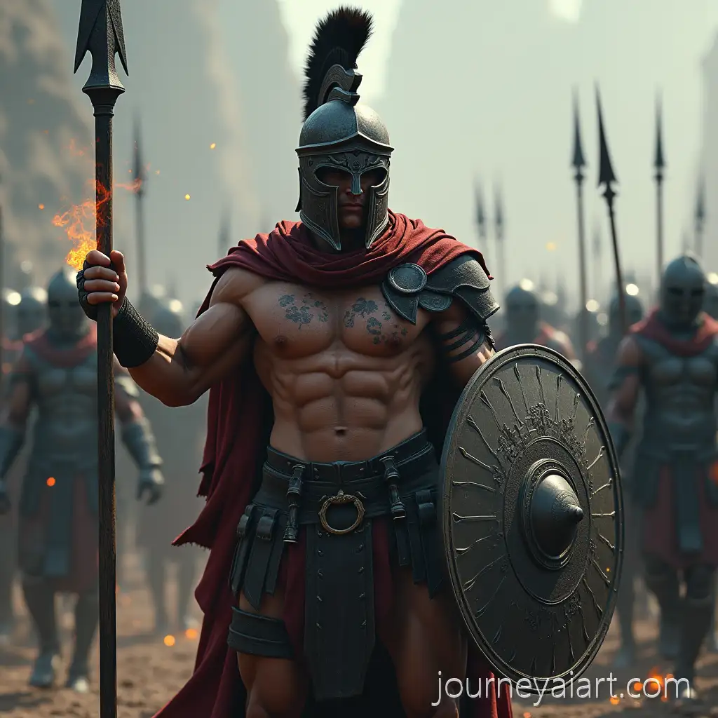 Grim-Dark-Spartan-WarriorGrim-Dark-Spartan-Warrior-Ash-Pantheon-with-Spectral-Phalanx-Army