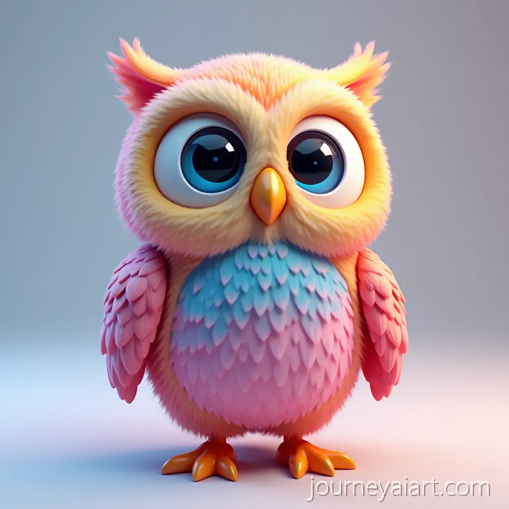 3D-ColorfulAI-assistant-owl-3D-AI-Assistant-Owl-in-Futuristic-Style