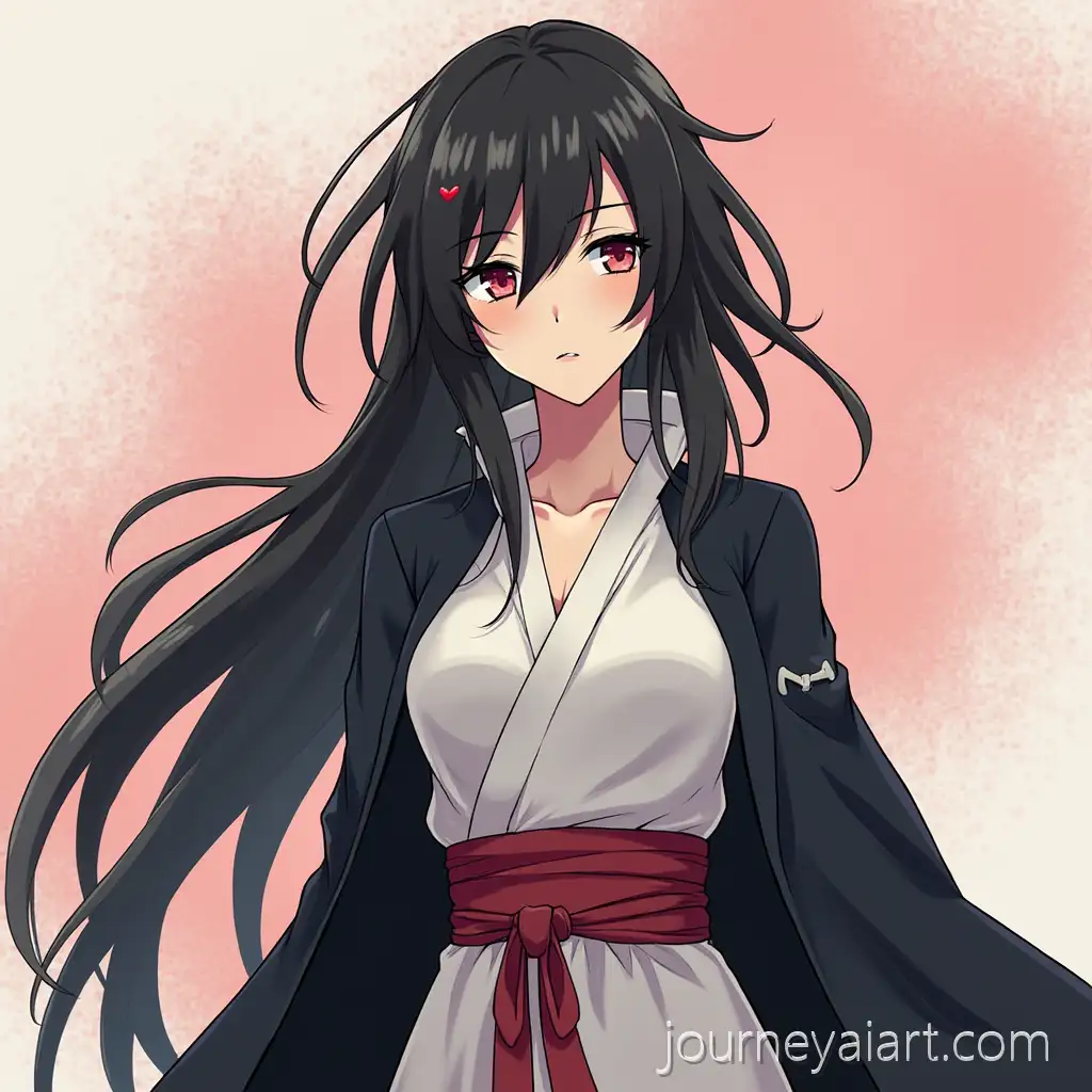 Kuchiki-Rukia-Character-Portrait-in-Anime-Style