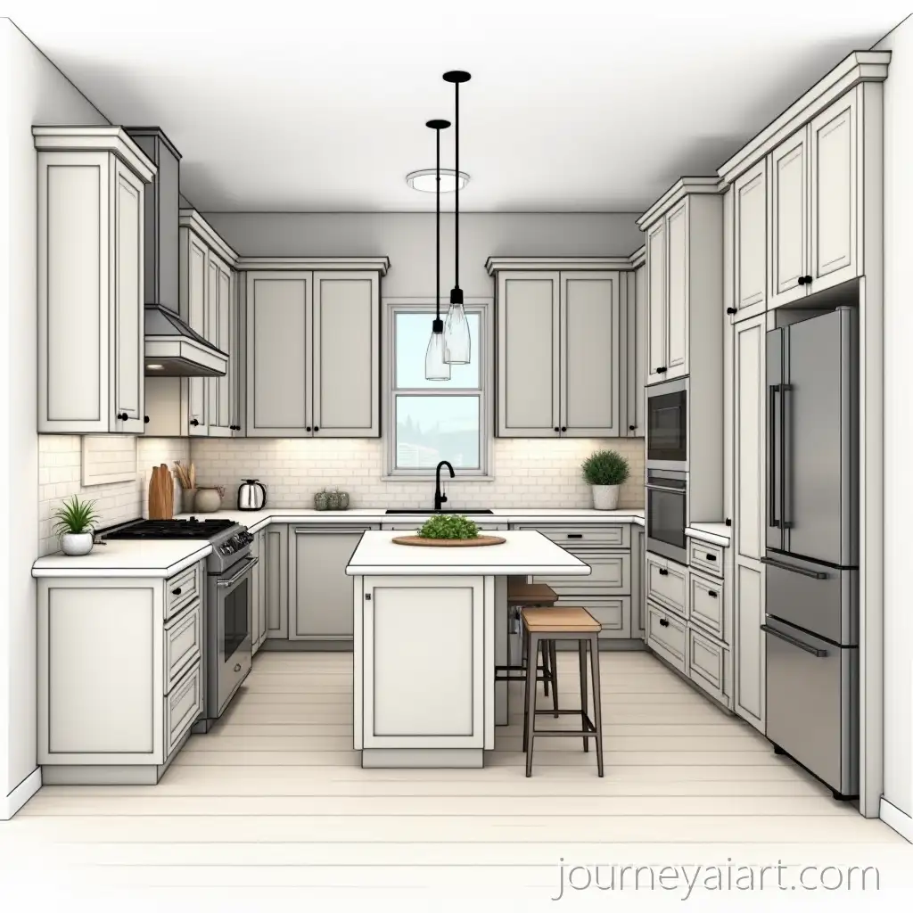 Modern-Kitchen-Floor-Plan-with-Tall-CabinetsModern-Kitchen-Floor-Plan-Open-Spaces-Kitchen-Island-and-Integrated-Pantry