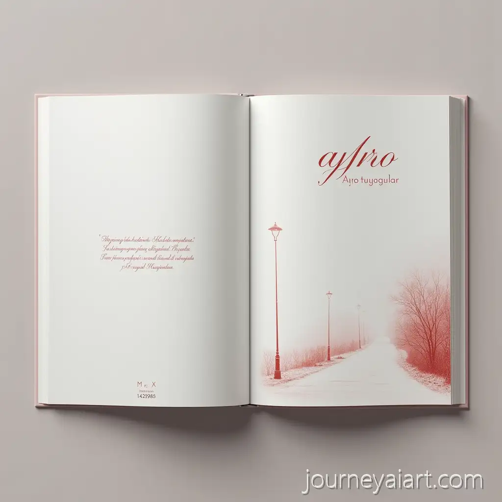 MinimalistBook-Cover-Design-Minimalism-Hardcover-Book-Design-with-Soft-Red-LineArt-and-Poetic-Quote