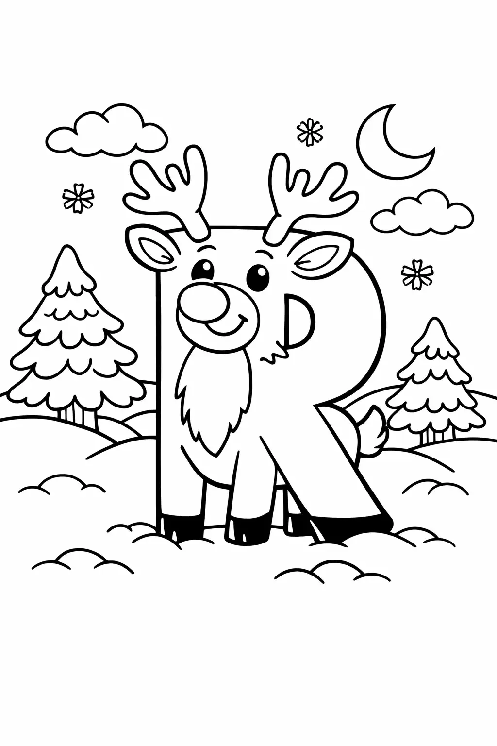 Free letter r coloring page generator – 17 letter r coloring page to ...