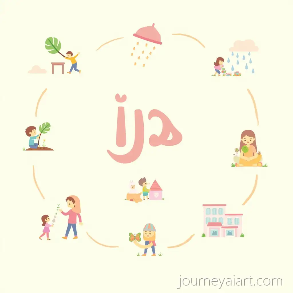 Colorful-Persian-Verbs-Educational-PosterEducational-Persian-Verb-Poster-for-First-Graders