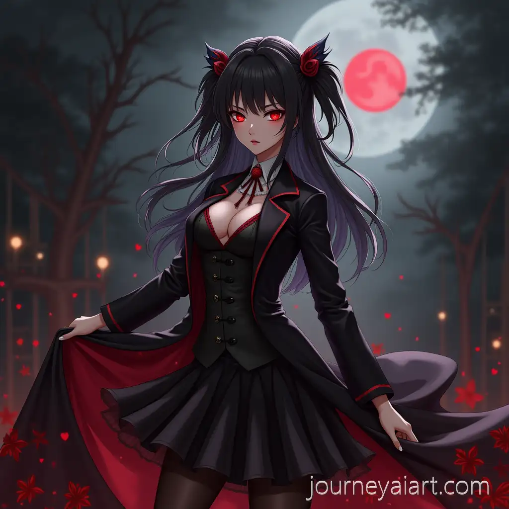 SemiRealistic-Anime-Female-Vampire-Full-Body-Portrait