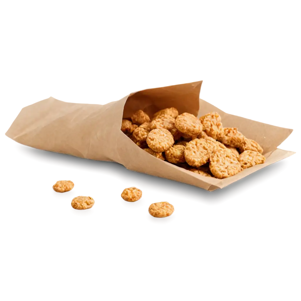 GlutenFree-Snacks-in-Open-Packet-PNG-Image-with-Crumbs-Perfect-for-Healthy-Snack-Promotions