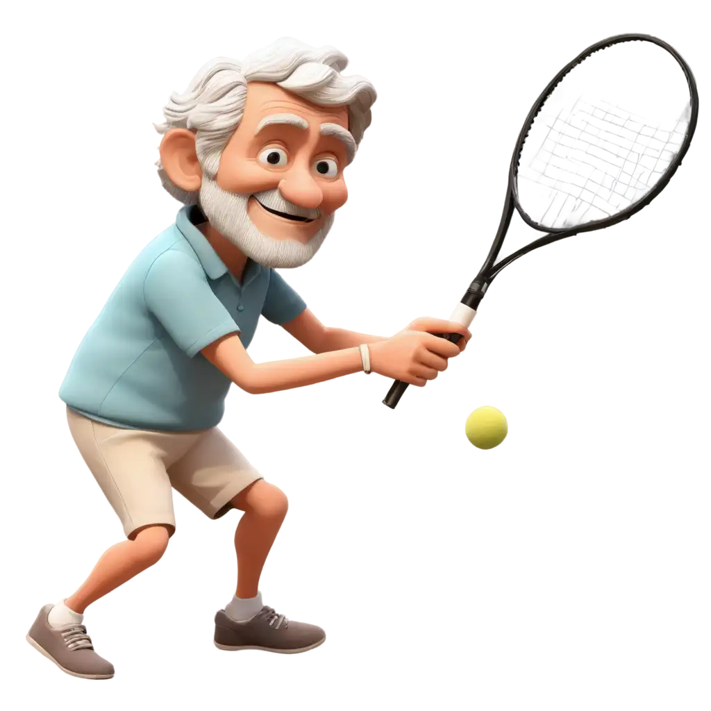 Animated-PNG-of-an-Old-Man-Playing-Tennis-Creative-AI-Art-Prompt