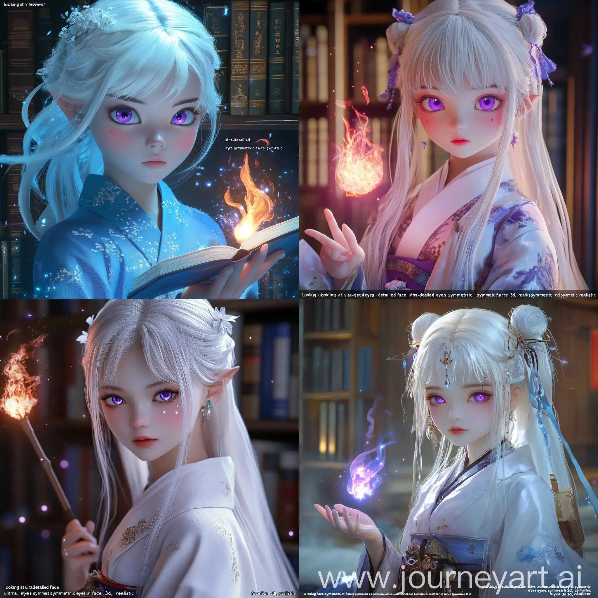 Wizard-Girl-with-Purple-Eyes-Casting-Violet-Flame-Magic