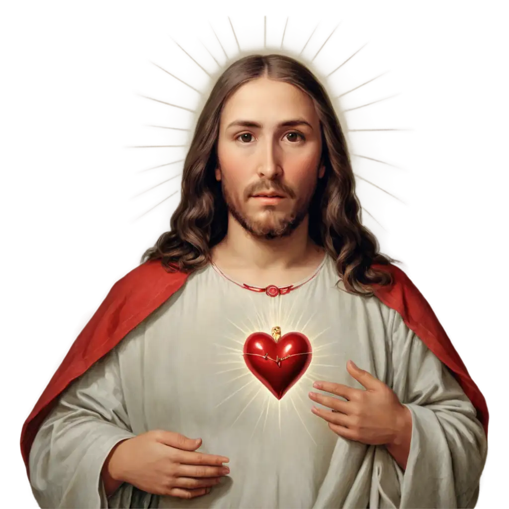 Sacred-HeartPNG-Image-Optimization-of-Jesus-PNG-Image-for-Religious-and-Artistic-Projects