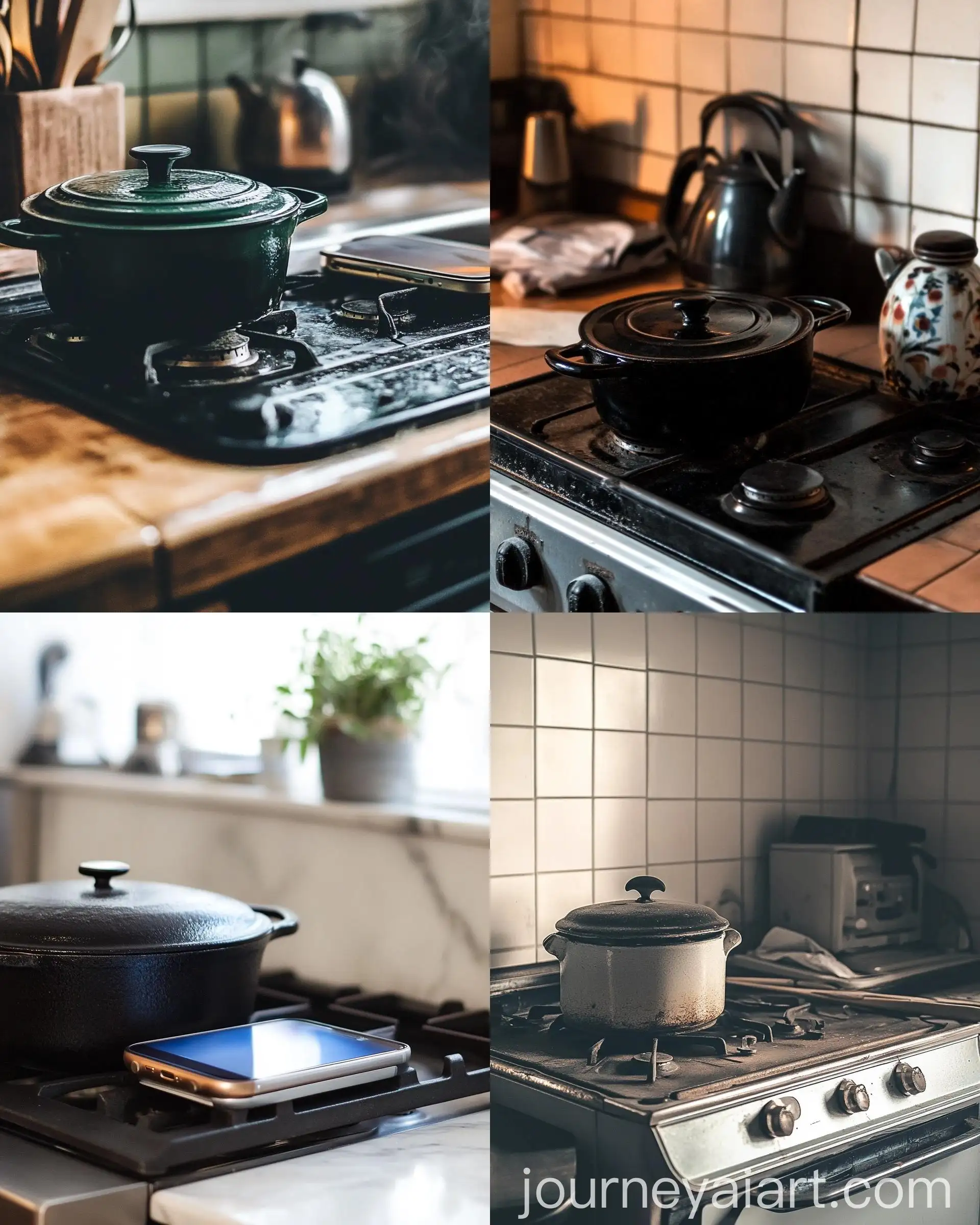 Vintage-Dutch-Oven-Cooking-on-Gas-Stove-90s-Style