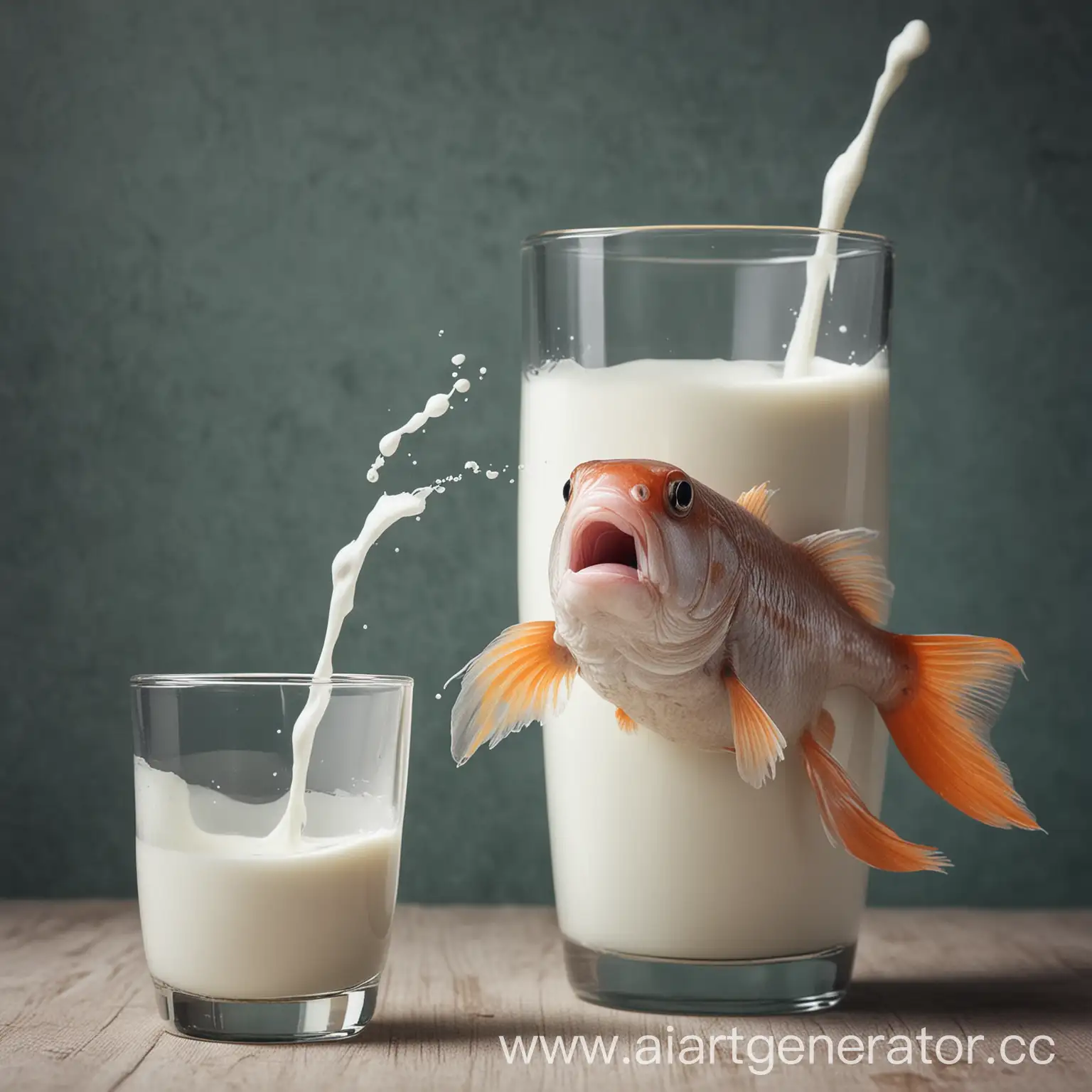 Fish-Enjoying-Milk-in-a-Surreal-Underwater-Scene