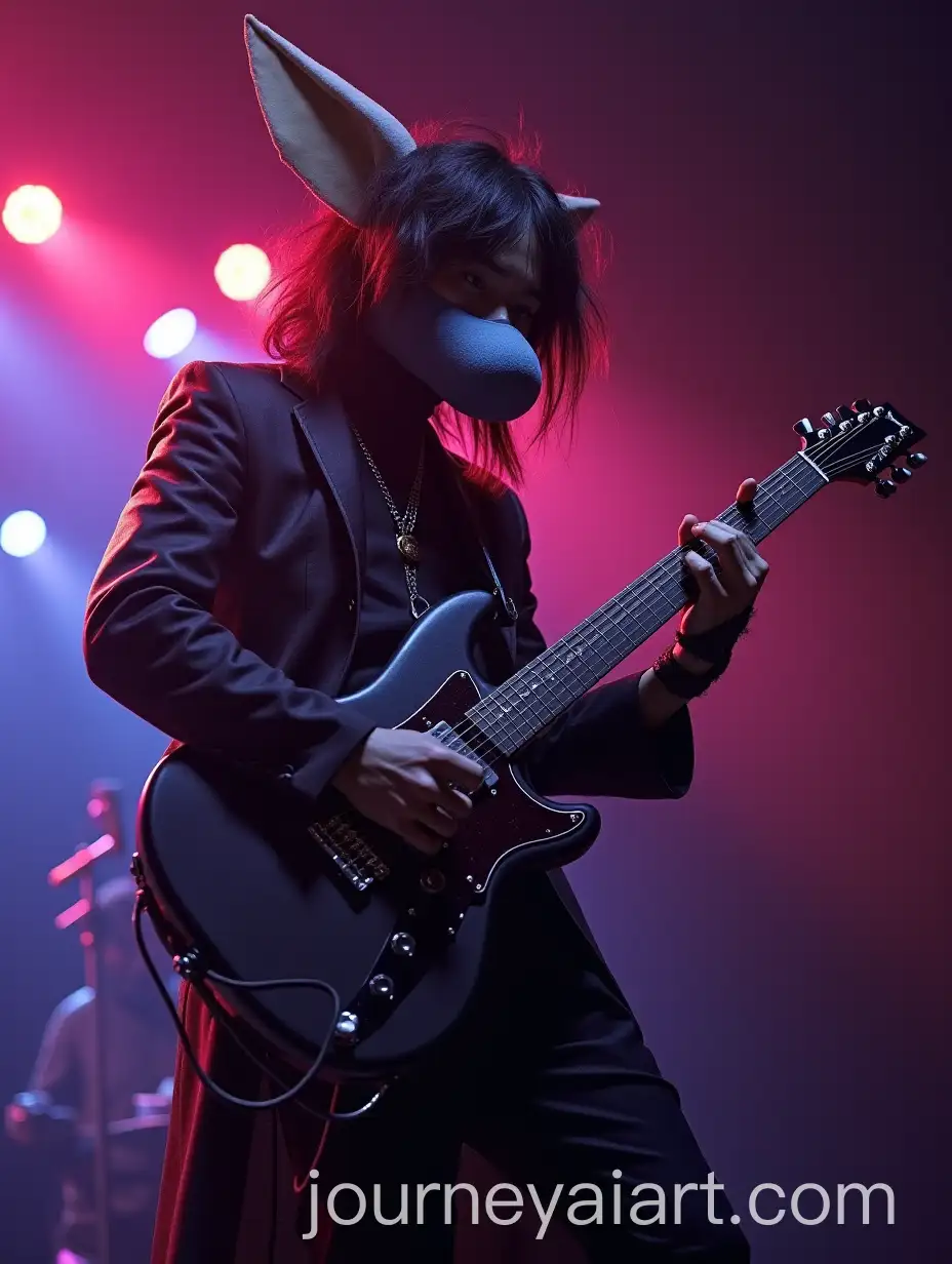 Keith-Kogane-from-Voltron-Playing-Guitar-on-Stage-with-Mysterious-Lighting