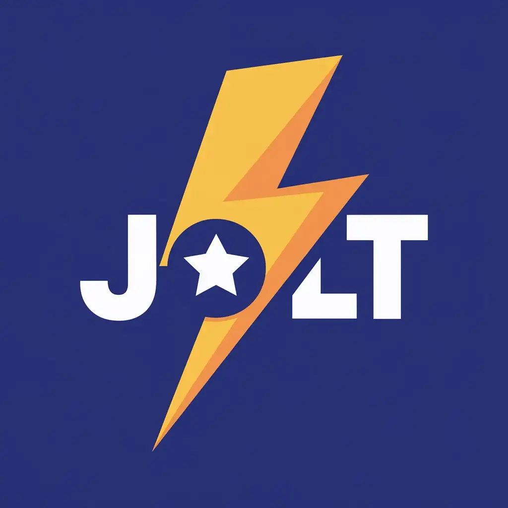 LOGO Design For Jolt Synthetic Logo Design Demonstrating Customer Satisfaction