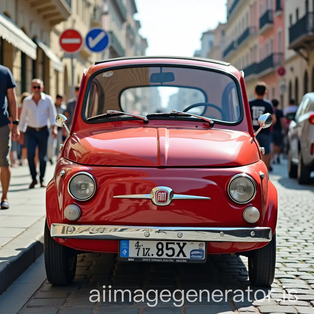 Fiat-500-Classic-Car-on-a-Scenic-Road-Trip