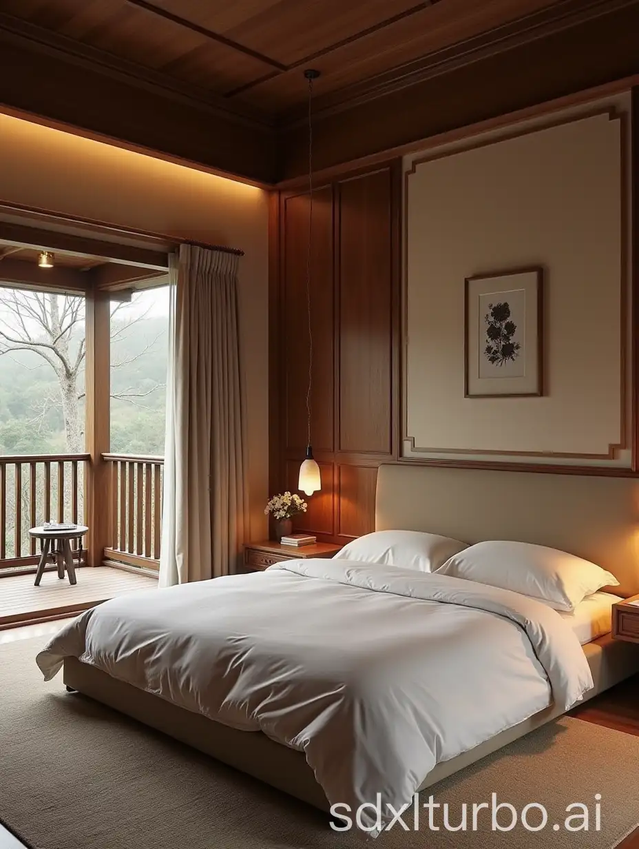 Elegant-Song-Dynasty-Bedroom-with-Balcony-and-Wardrobe