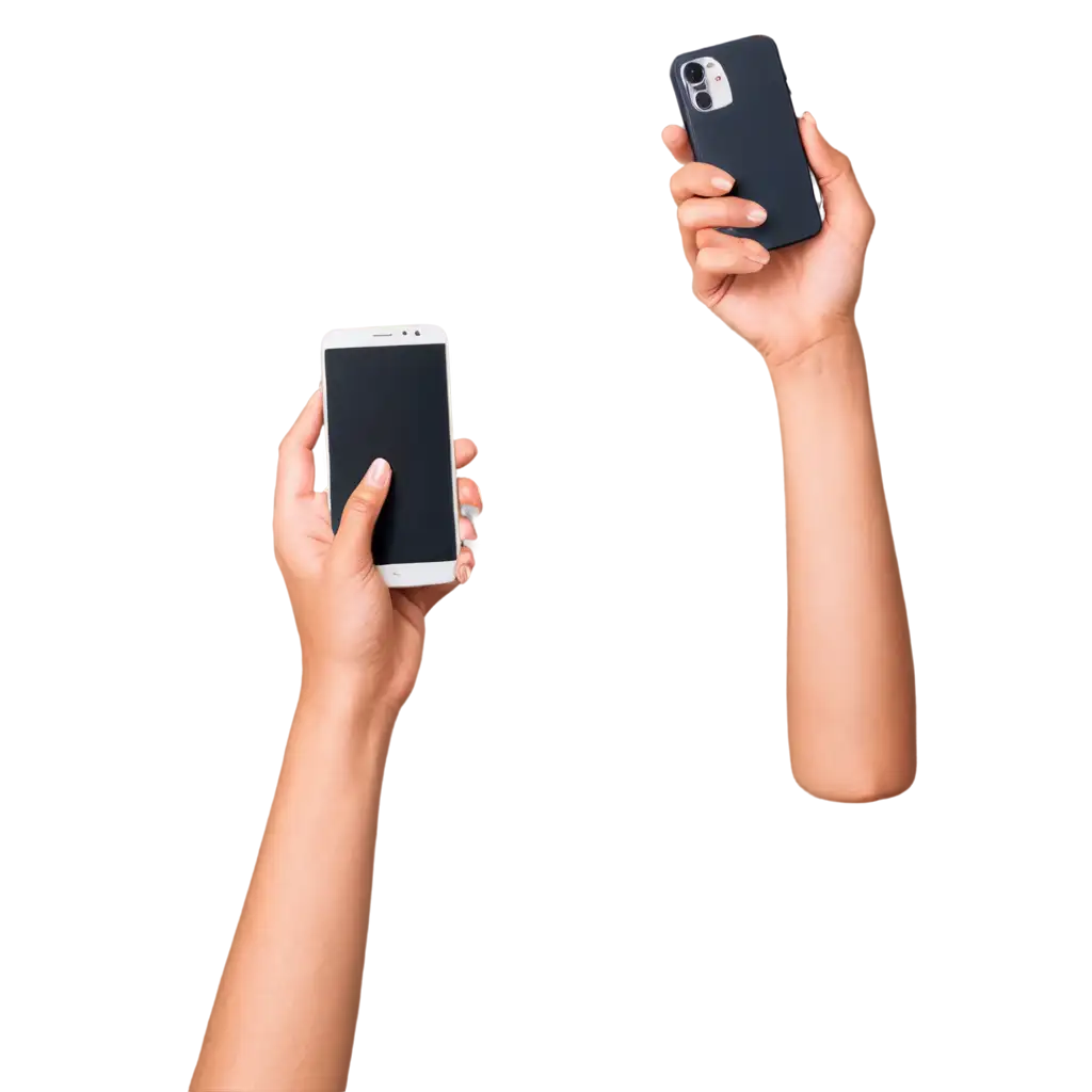 Hand-Holding-a-Phone-PNG-Image-HighQuality-Transparent-Format-for-Versatile-Use