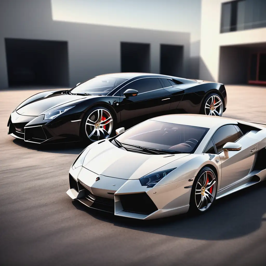 Luxury Cars Background HD Realistic