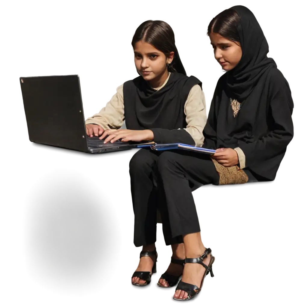 SEOOptimized-PNG-Image-Pakistani-20YearOld-Boy-and-Two-20YearOld-Girls-Using-Laptops-for-Learning