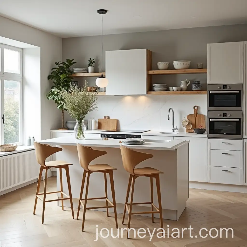 Cozy-Scandinavian-Kitchen-with-Island-and-Natural-Light
