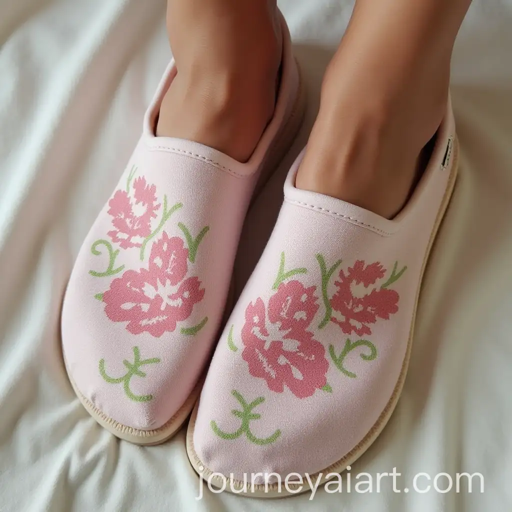 CloseUp-of-Bare-Feet-with-Focus-on-Soles