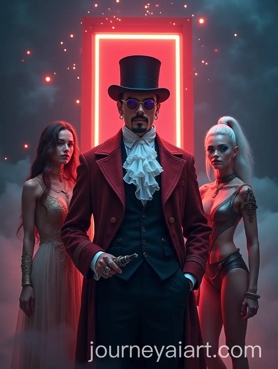 Cinematic-Doctor-WhoInspired-Book-Cover-with-Futuristic-and-Fantasy-Characters