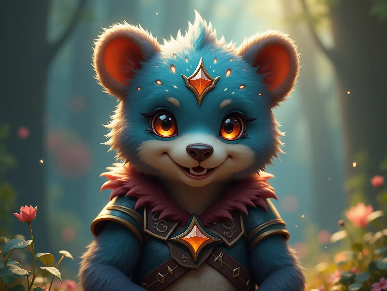 Magical-Bear-Cub-with-Mystical-Symbols-and-Sparkling-Eyes