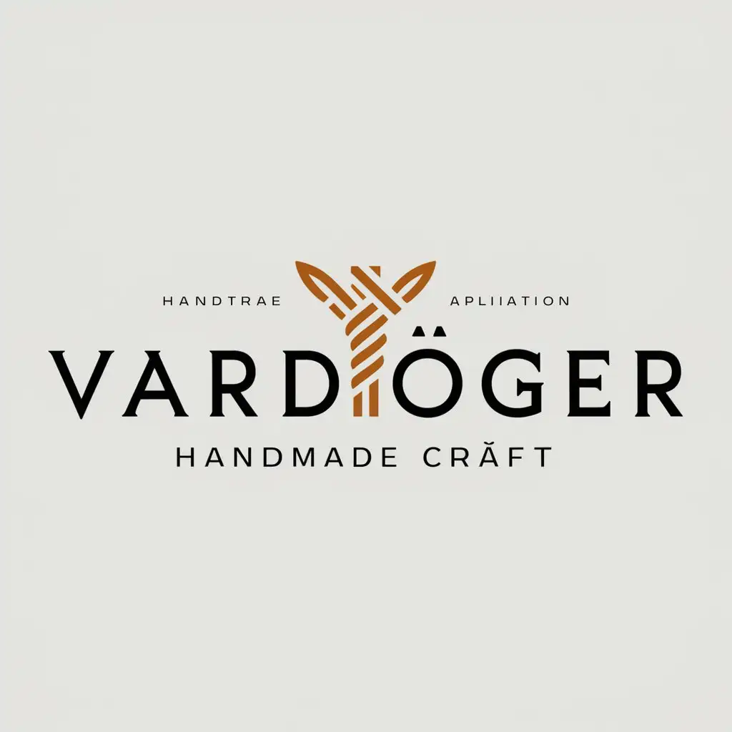 LOGO-Design-for-Vardger-Dark-Nordic-Viking-Style-Leather-Craft-with-Handmade-Industry-Focus