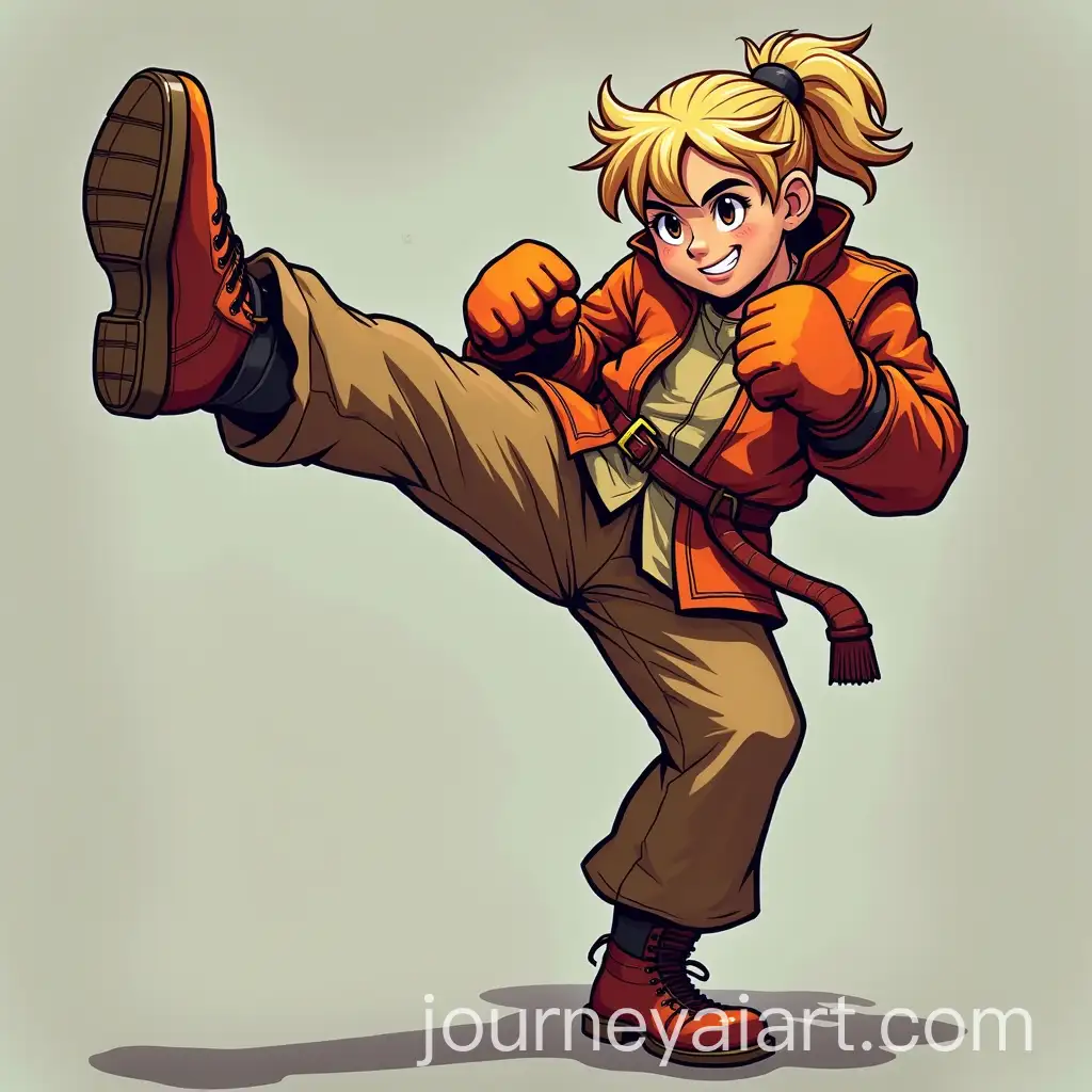 Dynamic-Fighter-Performing-a-High-Kick-in-a-Martial-Arts-Practice