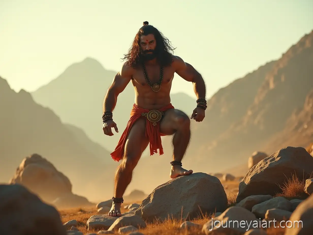Hanuman-Lifting-Massive-Rocks-in-Majestic-Mountain-Landscape-Ultra-Realistic-8K-Cinematic-Scene