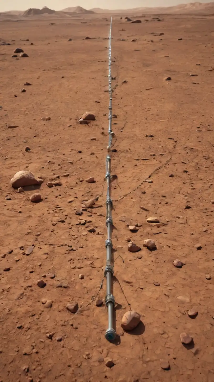 Designing a Drop Irrigation System for Mars Exploration