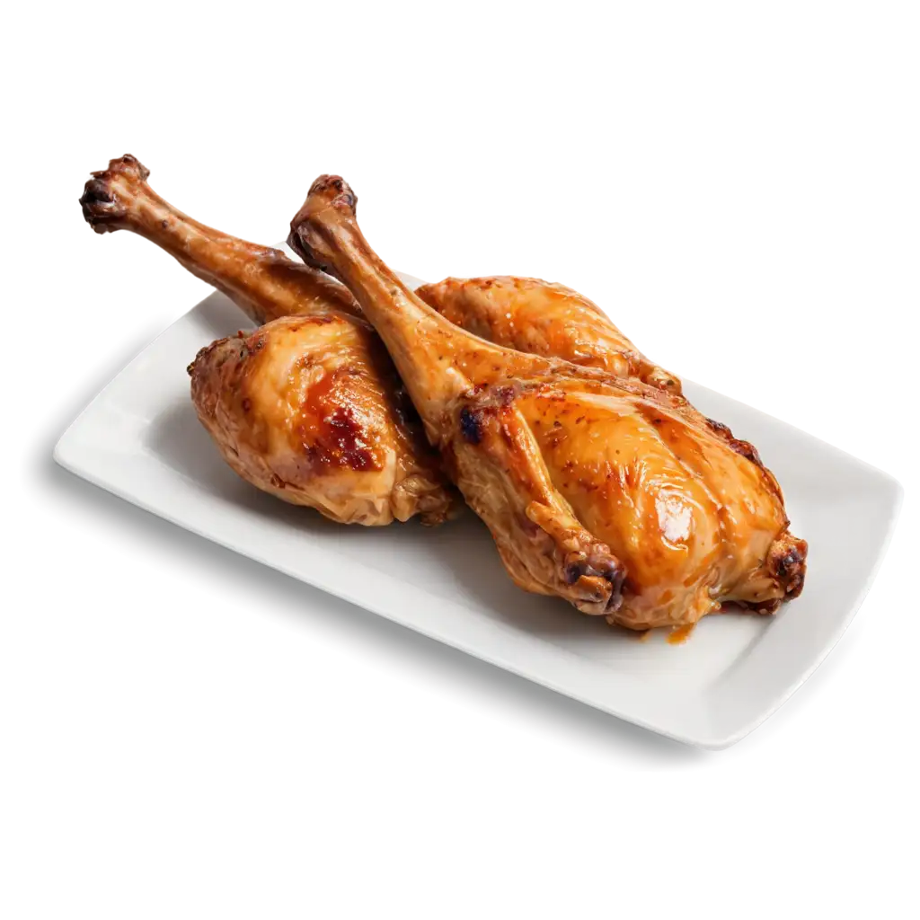 Delicious-Roasted-Chicken-Thigh-and-Drumstick-PNG-Image-Culinary-Perfection-in-High-Resolution