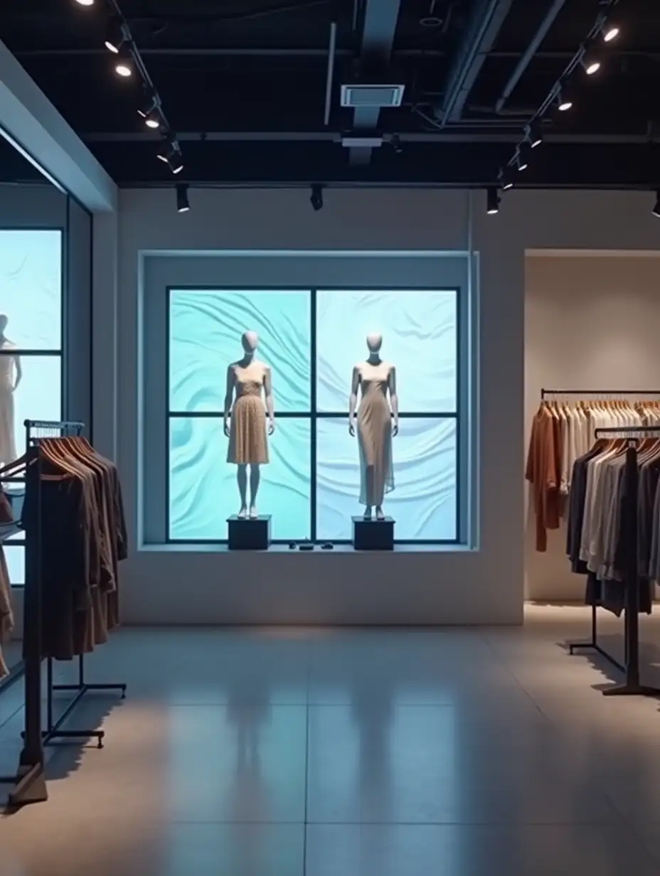 Modern-Fashion-Retail-Store-Featuring-Digital-Displays-and-Webcam