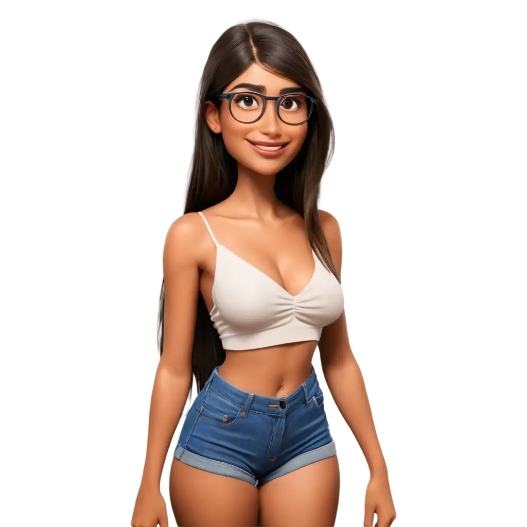 Stunning-PNG-Artwork-Mia-Khalifa-in-a-Topless-3D-Pixar-Style