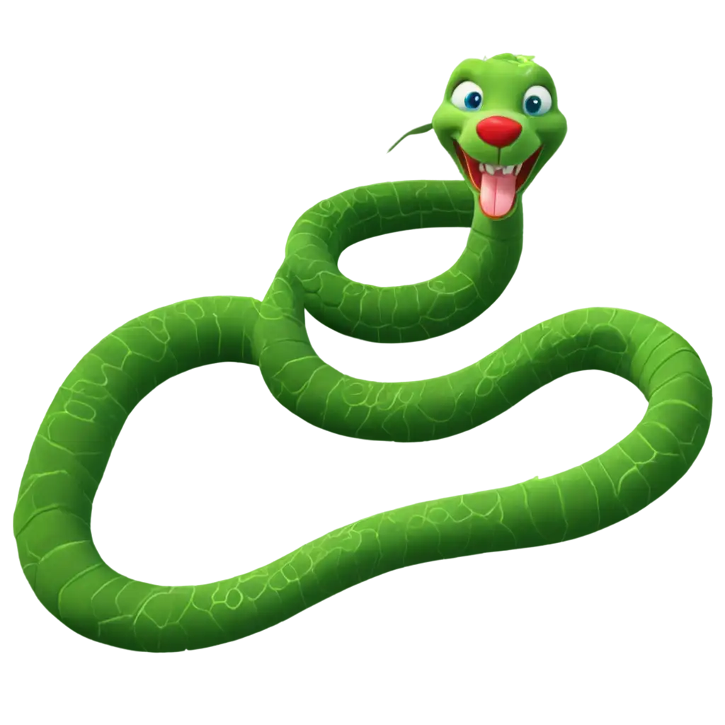 Animated-Snake-PNG-for-Snake-Ladder-Game-Enhancing-Gameplay-Visuals