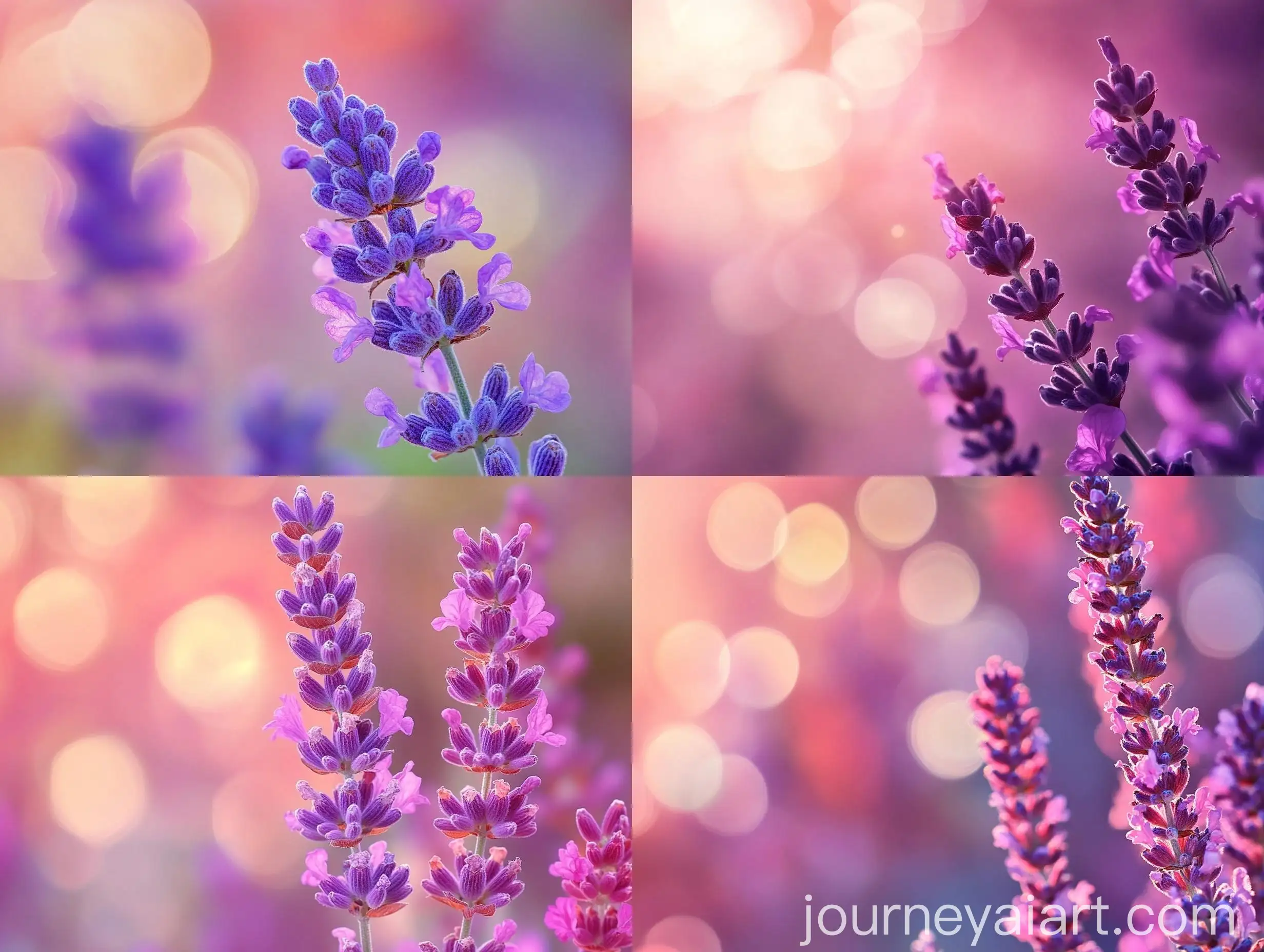 CloseUp-Lavender-Wallpaper-with-Blurred-Background