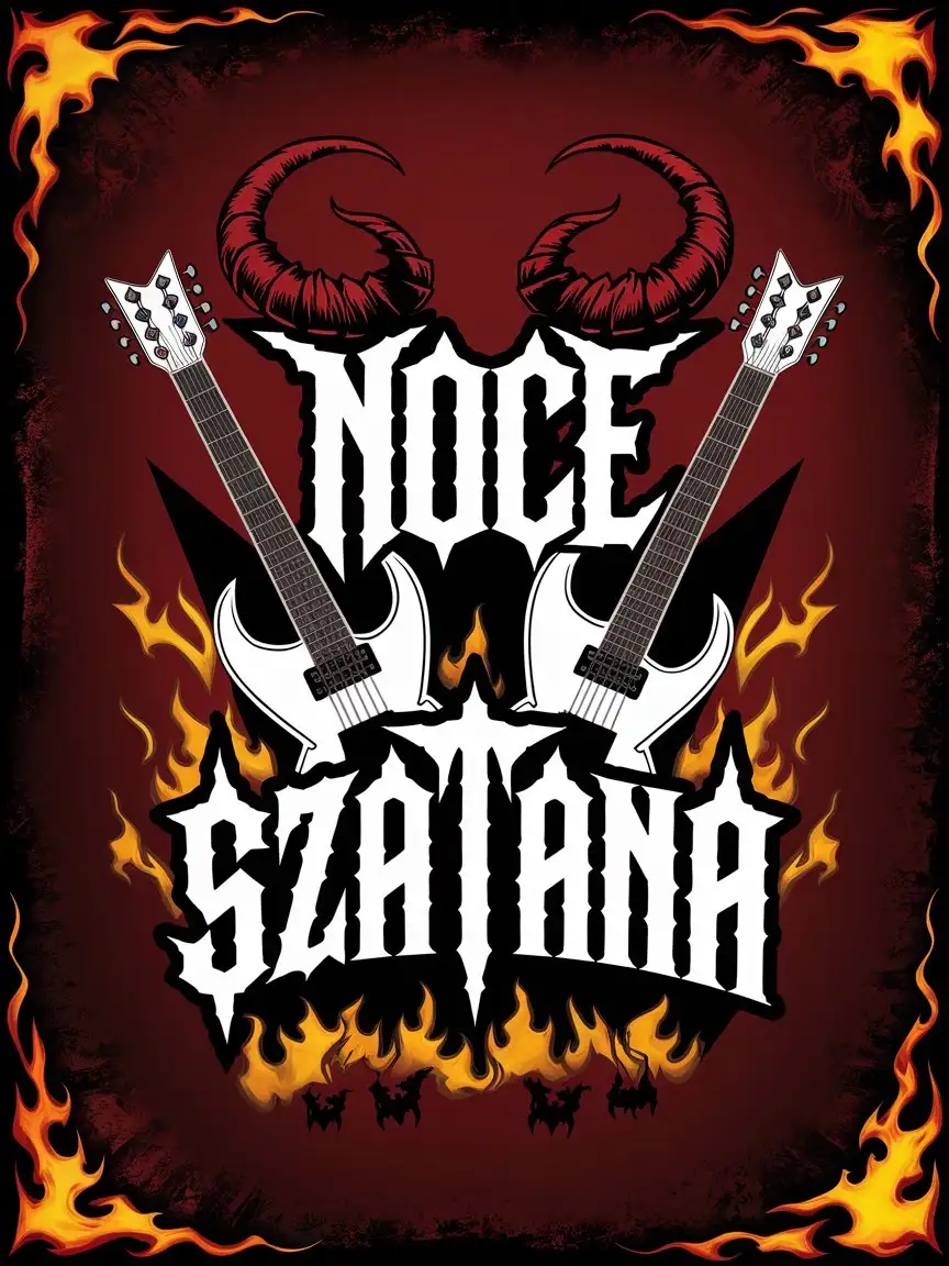 NOCE-SZATANA-Logo-with-Heavy-Metal-and-Devilish-Accents-in-Dark-Red