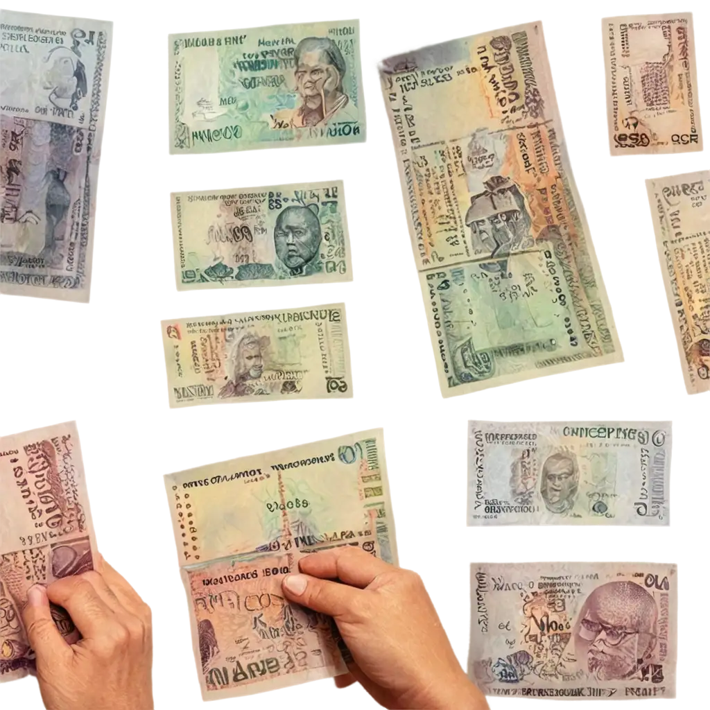 Indian money currency notes