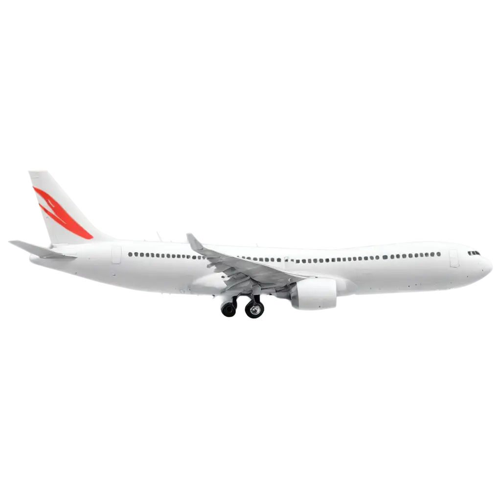 HighQuality-White-Airplane-PNG-Image-for-Versatile-Usage