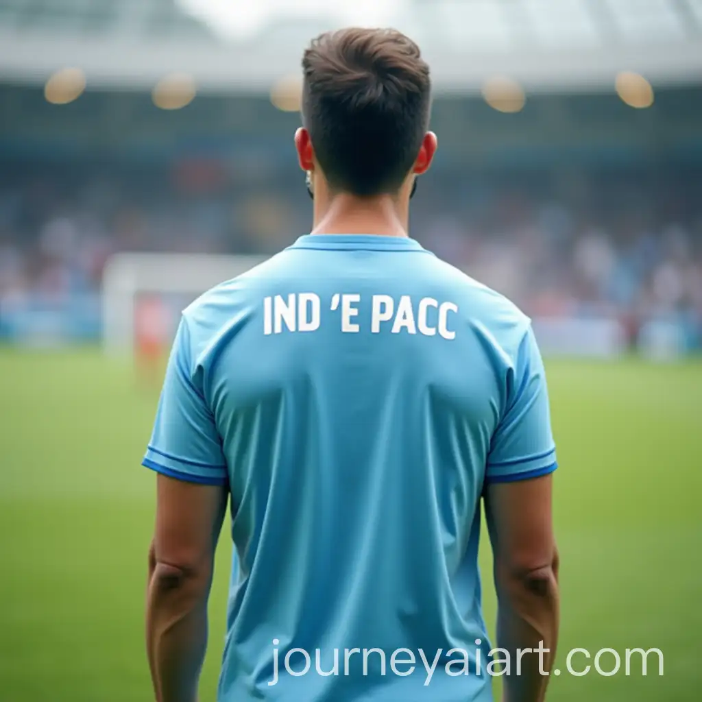 Soccer-Player-in-Light-Blue-Jersey-on-Soccer-Field