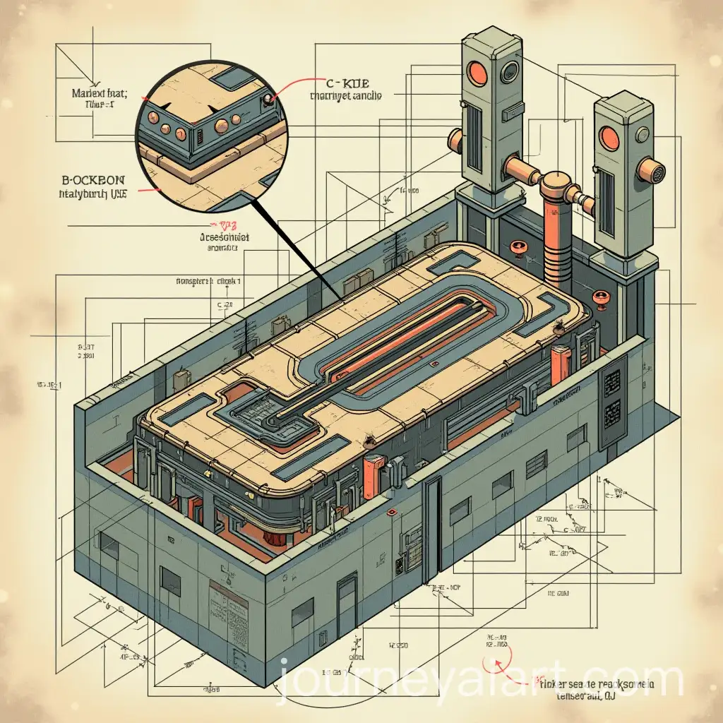 Detailed-Schematic-of-OKTA-Installation-with-Soviet-Aesthetic-and-NOOSPHERE-Interface